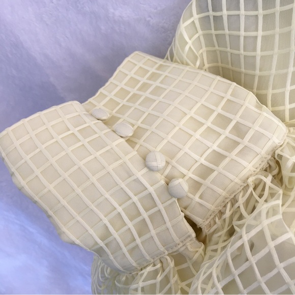 ASOS Edition blouson sleeve midi dress - Picture 9 of 12